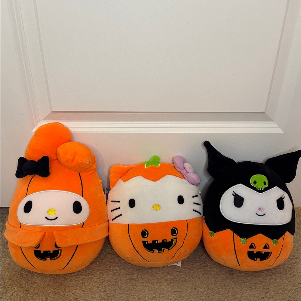 Hello Kitty and Friends Halloween Plush Set of 3